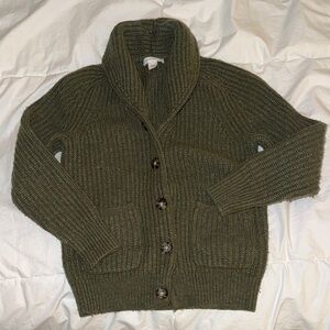 Crewcuts Forest Green Knit Sweater